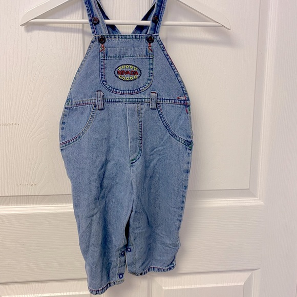 Baby Toddler Vintage Nevada Overalls 18-24 months - Picture 2 of 7